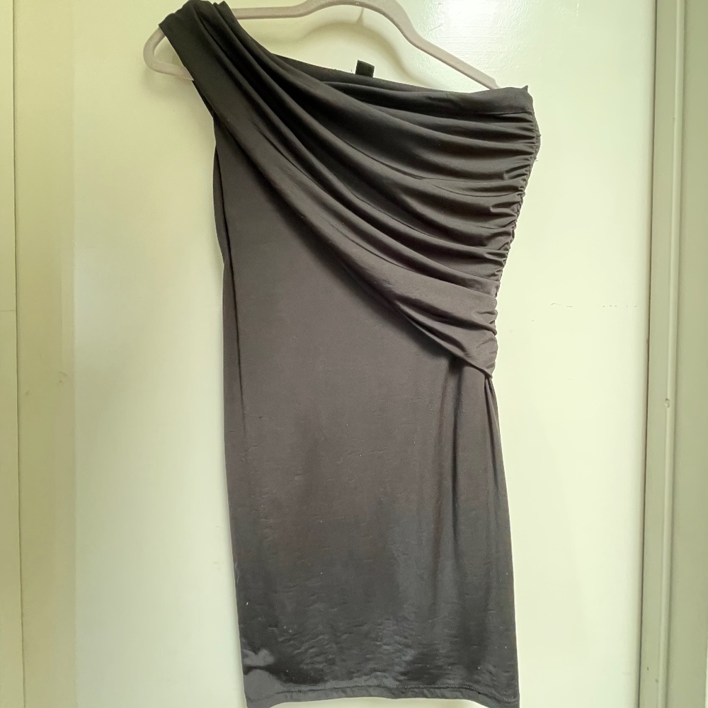 Forever 21 Womens One Shoulder Dress